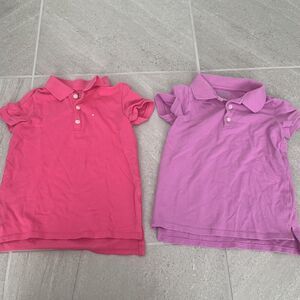 Osh Kosh Bgosh Girls Pink And Purple Polo Size 6X